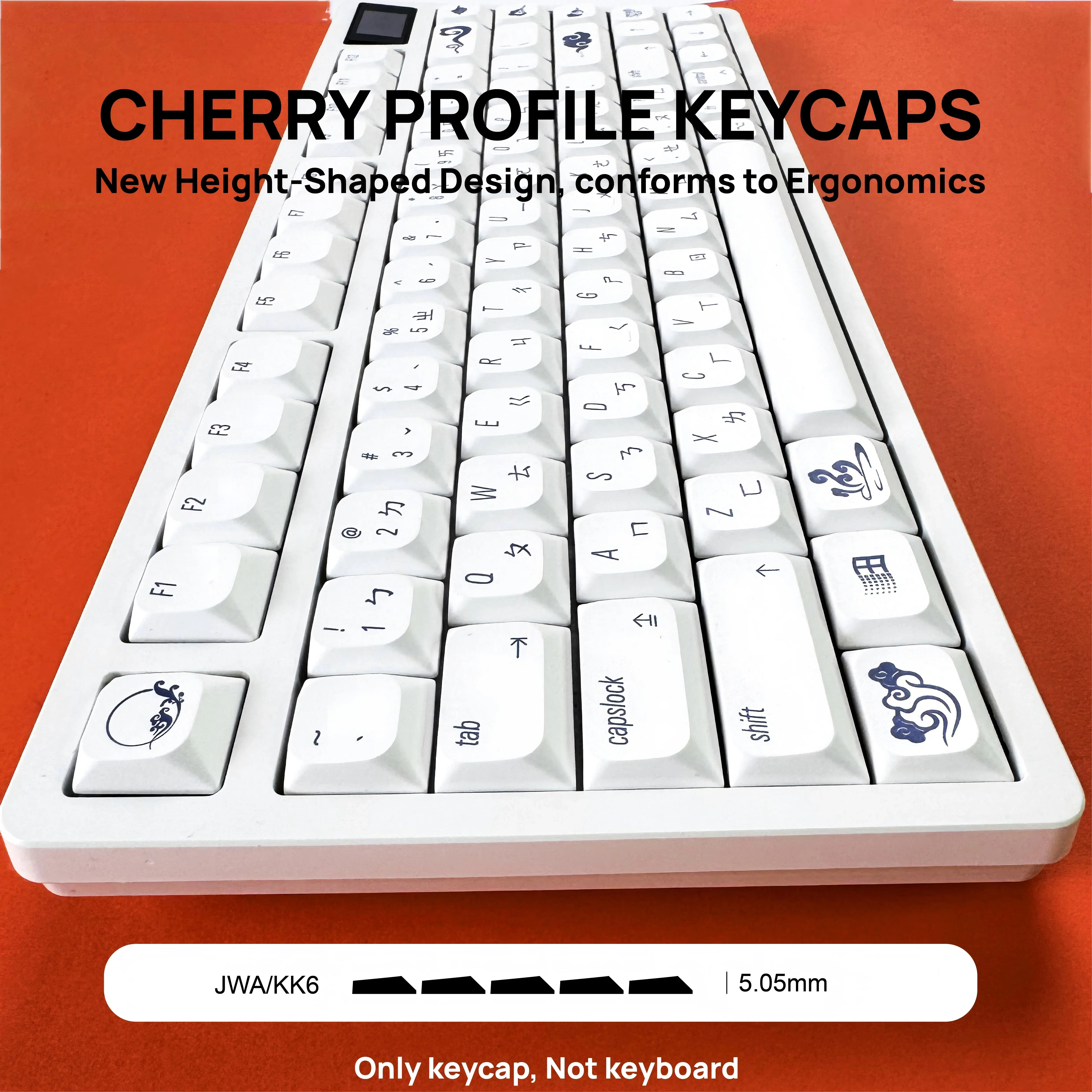 Ultra-thin low keycap PBT hot sublimation national style Taiwan phonetic K3 nuphy Xiaoshun
Ultra-thin low keycap PBT hot sublimation national style Taiwan phonetic K3 nuphy Xiaoshun