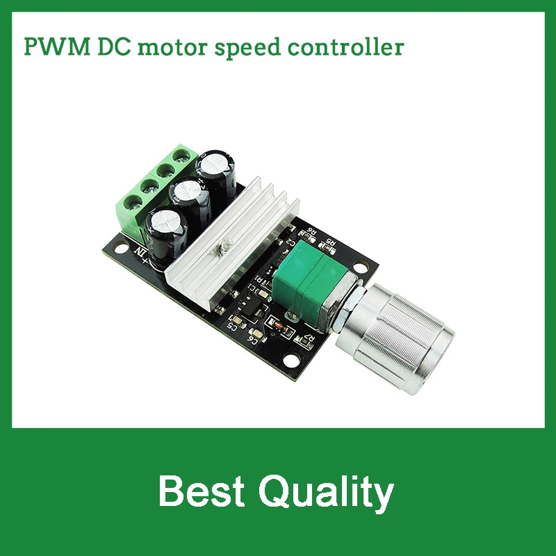 PWM DC Motor Speed Controller 6V12V24V28V 3A Speed Control Switch Function 1203BK
PWM DC Motor Speed Controller 6V12V24V28V 3A Speed Control Switch Function 1203BK