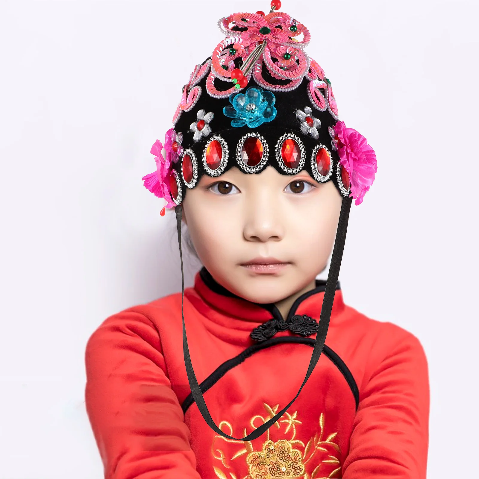 Children Headwear Kids Performing Hair Peking Party nament Soft Material Adjustable cosplay decoration peking kids
Children Headwear Kids Performing Hair Peking Party nament Soft Material Adjustable cosplay decoration peking kids