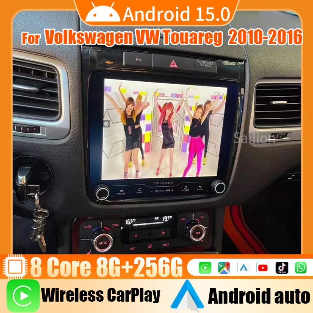 Wireless CarPlay Android Auto For Volkswagen VW Touareg 2010-2016 Multimedia Car Stereos Screen Radio Support SWC Mirror Link 4G
Wireless CarPlay Android Auto For Volkswagen VW Touareg 2010-2016 Multimedia Car Stereos Screen Radio Support SWC Mirror Link 4G