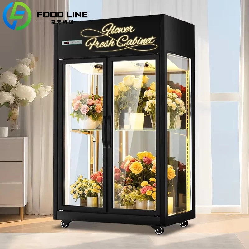 FL Customized Commercial Flower Fridge - Dual Door Transparent Display Refrigeration Equipment for Fresh Flower Preservation
FL Customized Commercial Flower Fridge - Dual Door Transparent Display Refrigeration Equipment for Fresh Flower Preservation