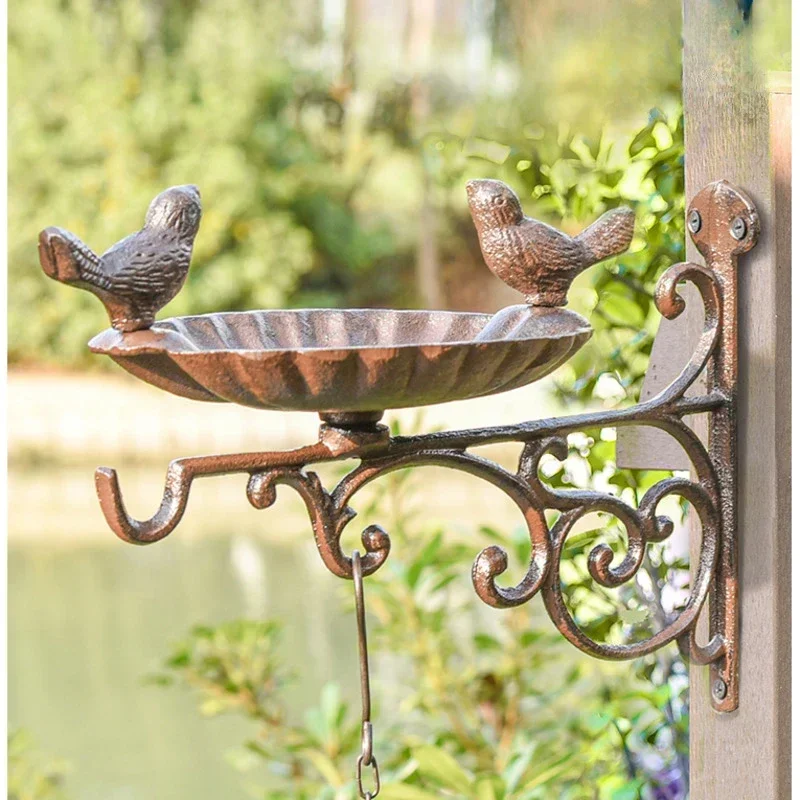 Wall Mounted Bird Feeder Retro Iron Wall Hanger Multifunctional Outdoor Decorations Beautiful Practical Hanging Hook
Wall Mounted Bird Feeder Retro Iron Wall Hanger Multifunctional Outdoor Decorations Beautiful Practical Hanging Hook