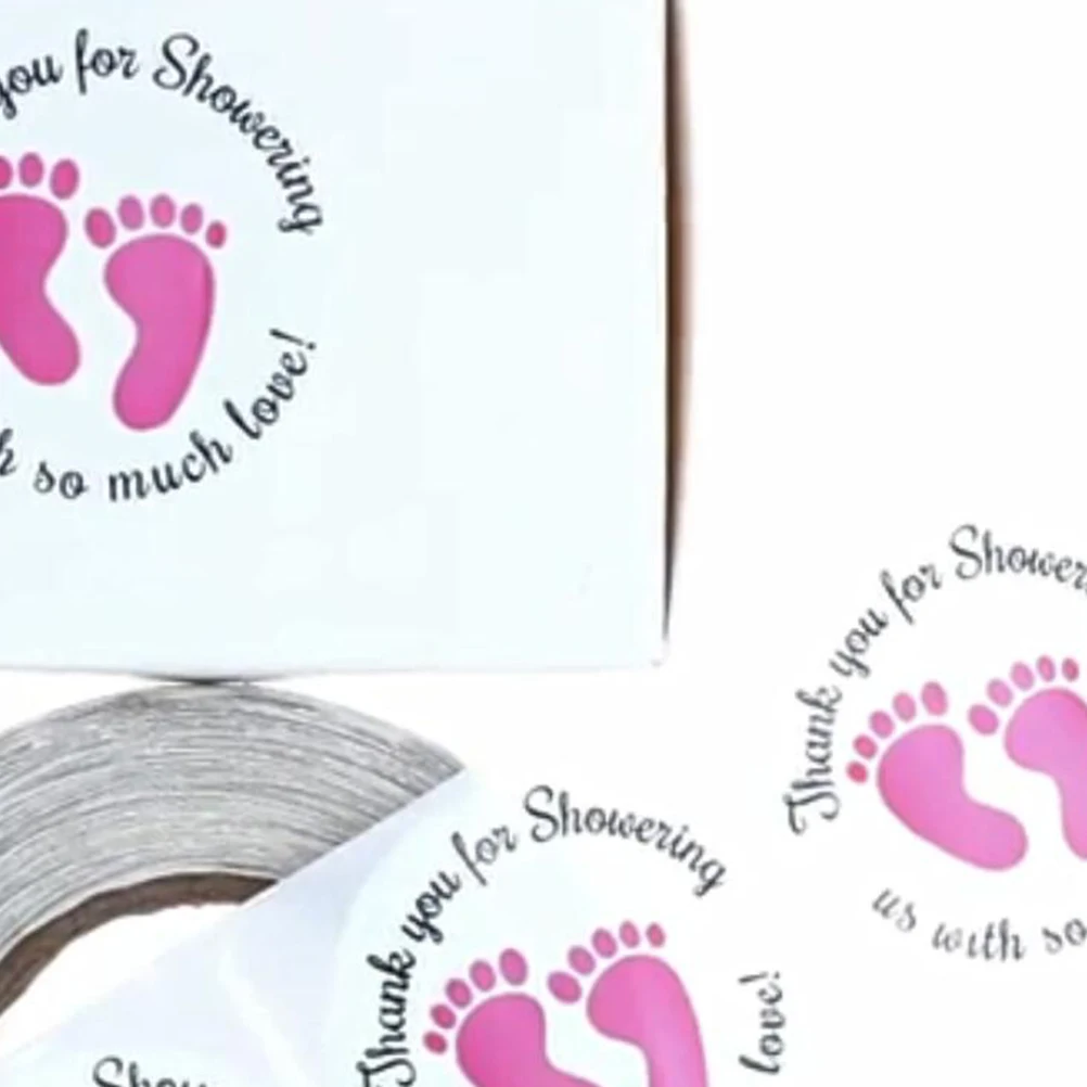 1Pc Baby Shower Stickers Footprint Adhesive Cute Round Labels for Cookies Bags Candies Bags Treat Bags Decoration
1Pc Baby Shower Stickers Footprint Adhesive Cute Round Labels for Cookies Bags Candies Bags Treat Bags Decoration