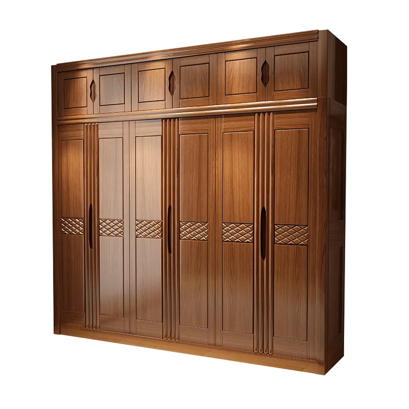 All solid wood wardrobe three, four, five and six swing doors Chinese bedroom wooden storage cabinet home white storage wardrobe
All solid wood wardrobe three, four, five and six swing doors Chinese bedroom wooden storage cabinet home white storage wardrobe
