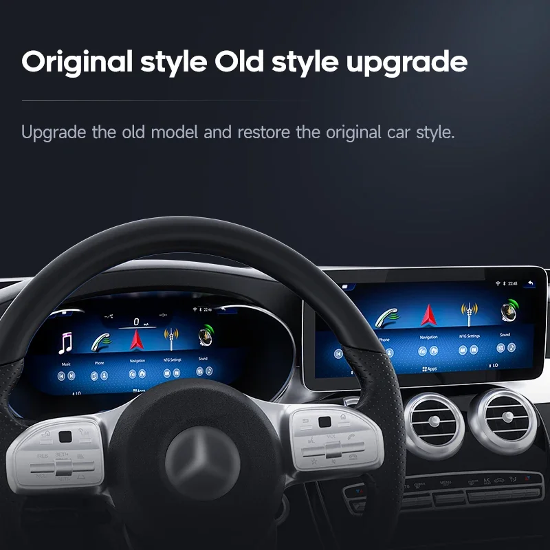 New12.3" Screen LCD Dashboard Speedometer NTG5.0/5.1Digital Cluster for Mercedes-Benz C/GLC/W205 2015-2018
New12.3" Screen LCD Dashboard Speedometer NTG5.0/5.1Digital Cluster for Mercedes-Benz C/GLC/W205 2015-2018