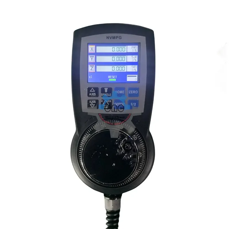 NVMPG CNC 6 Axis MPG Manual Pulse Generator with Handwheel & LCD Mach3 (NVUM V2, NVEM V5 EC500/300 UC300)Independent LCD screen
NVMPG CNC 6 Axis MPG Manual Pulse Generator with Handwheel & LCD Mach3 (NVUM V2, NVEM V5 EC500/300 UC300)Independent LCD screen
