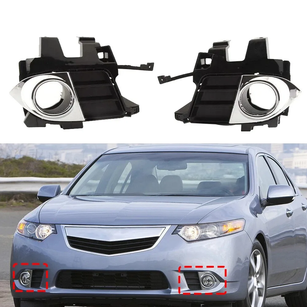 For Acura TSX 2.4L 2011 - 2014 Chrome Trims Frame Grille Front Bumper Fog Light Grille Foglamp Cover Car Accessories
For Acura TSX 2.4L 2011 - 2014 Chrome Trims Frame Grille Front Bumper Fog Light Grille Foglamp Cover Car Accessories