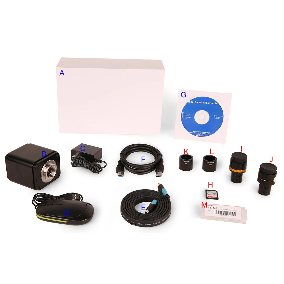 BestScope BHC4-4K8MPB C-mount CMOS Sensor 4K Ultra HD High Sensitive Digital Microscope Camera with 8MP Resolution
BestScope BHC4-4K8MPB C-mount CMOS Sensor 4K Ultra HD High Sensitive Digital Microscope Camera with 8MP Resolution