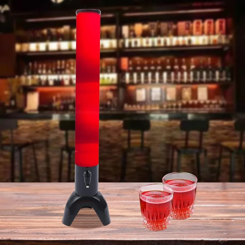 3L Sheer Beer Tower Dispenser Clear Mimosa Tower with Removable Ice Tube for Parties Bars KTVs Homes Beverage Stores
3L Sheer Beer Tower Dispenser Clear Mimosa Tower with Removable Ice Tube for Parties Bars KTVs Homes Beverage Stores
