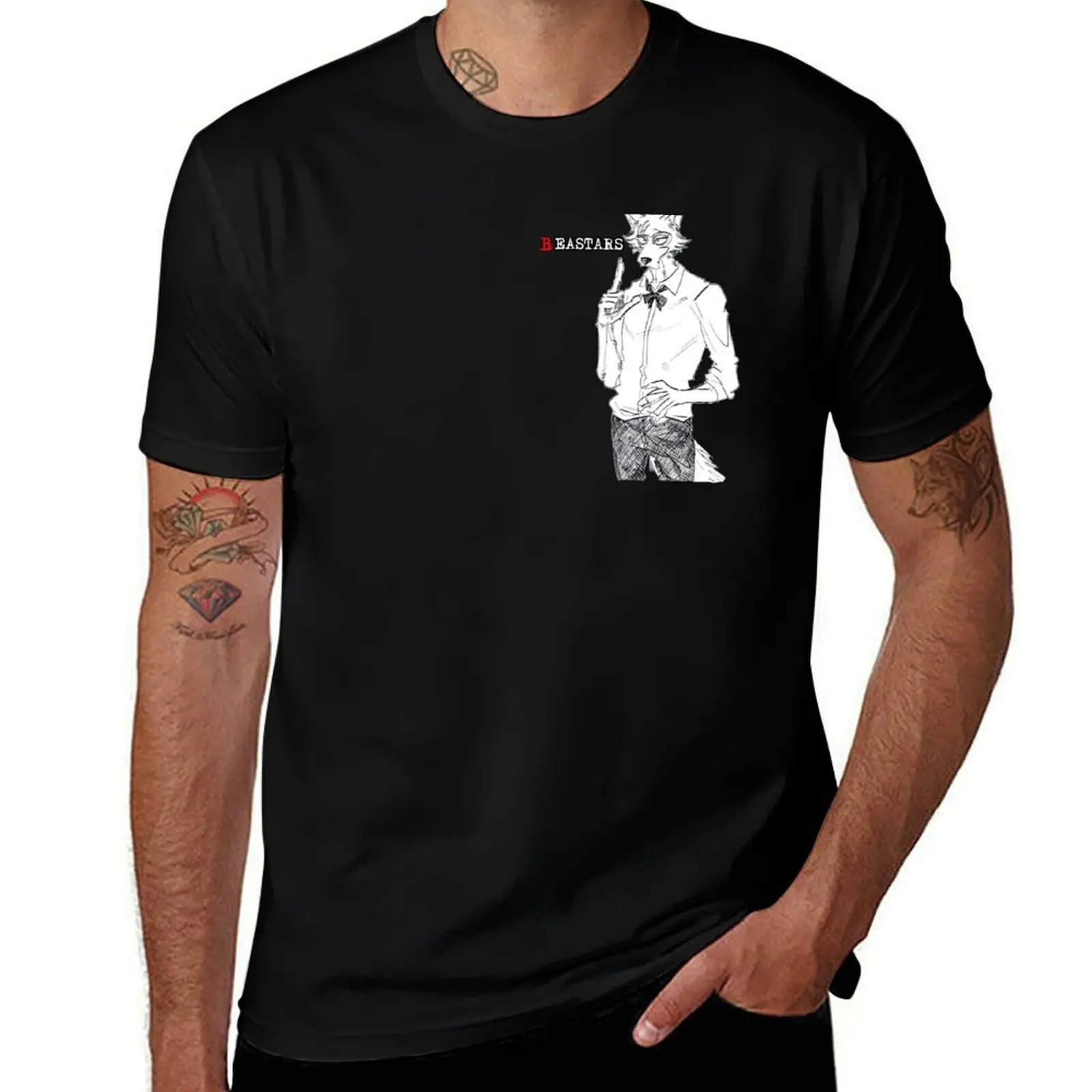 Beastars Logo Legosi T-Shirt Minimalist Casual Short Sleeve Top
Beastars Logo Legosi T-Shirt Minimalist Casual Short Sleeve Top