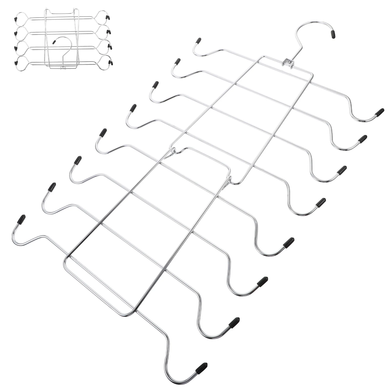 Closet Iron Foldable Bra Hanger Multi-Layer Underwear Organizer Storage Rack for Bras Tank Tops Scarves Belt Clothes
Closet Iron Foldable Bra Hanger Multi-Layer Underwear Organizer Storage Rack for Bras Tank Tops Scarves Belt Clothes