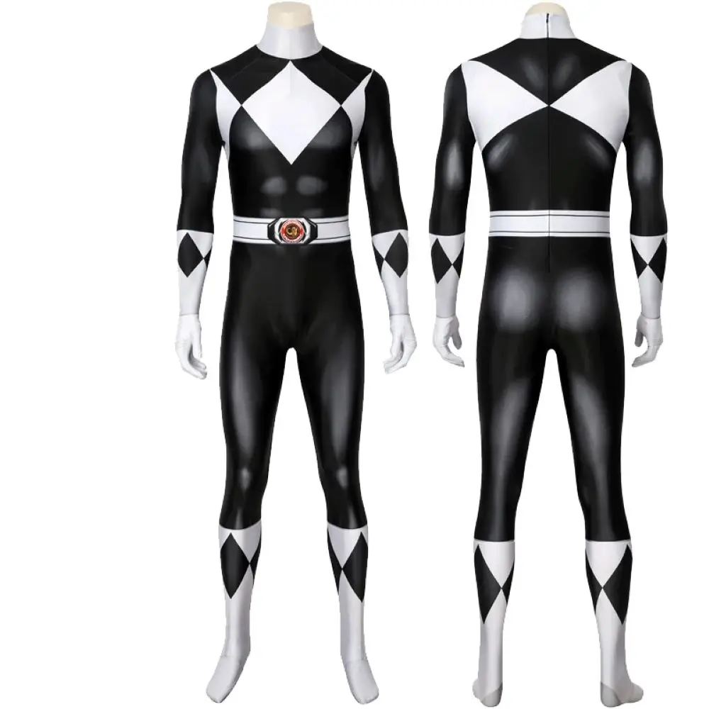 Adult Ranger Jumpsuit Carnival Cosplay Costume Superheroes Goushi Black Ranger Halloween High Quality Bodysuit With Hat
Adult Ranger Jumpsuit Carnival Cosplay Costume Superheroes Goushi Black Ranger Halloween High Quality Bodysuit With Hat