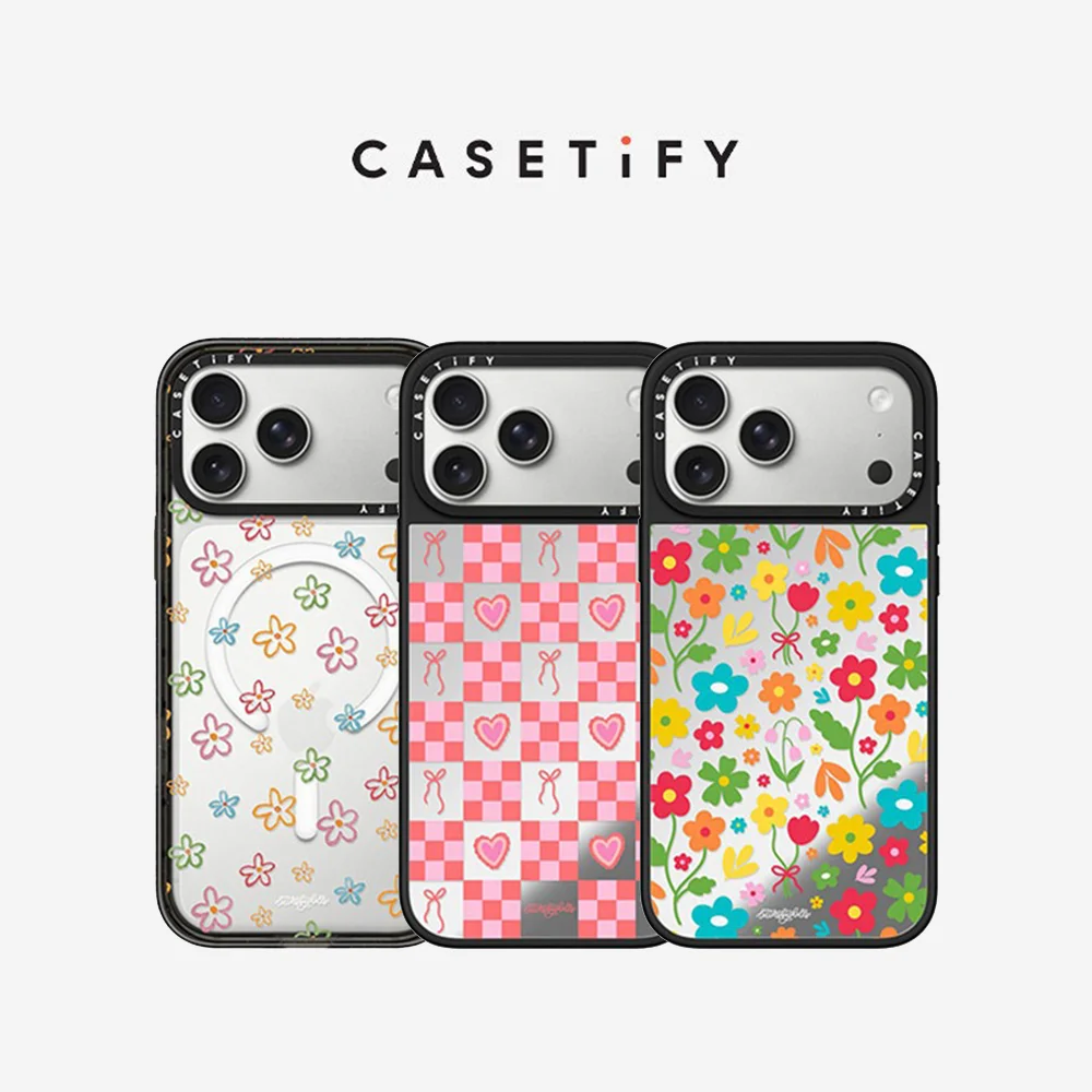 CASETiFY Letters by Shells Series Bow&Florals Magnetic Drop-proof Case for iPhone 13 14 15 16 17 Pro Max Air Plus Protect Cover
CASETiFY Letters by Shells Series Bow&Florals Magnetic Drop-proof Case for iPhone 13 14 15 16 17 Pro Max Air Plus Protect Cover