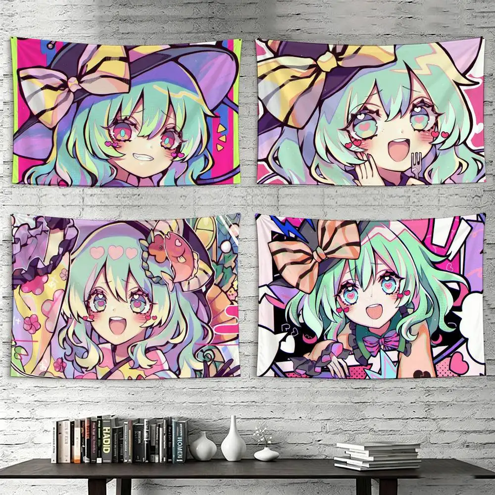 Koishi Komeiji Art Flags Wall Hanging Tapestry Outdoor Garage Room Decorative flag Background Blanket
Koishi Komeiji Art Flags Wall Hanging Tapestry Outdoor Garage Room Decorative flag Background Blanket