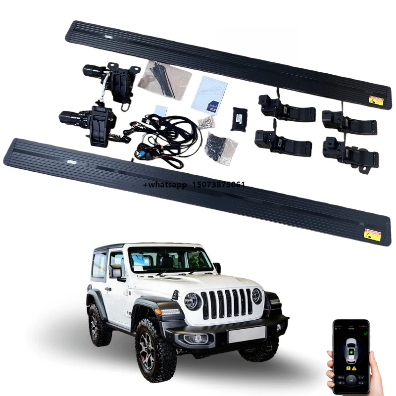 Aluminum Alloy Automatic Side Step for Wrangler Robincon Electric Power Running Board Accessories
Aluminum Alloy Automatic Side Step for Wrangler Robincon Electric Power Running Board Accessories