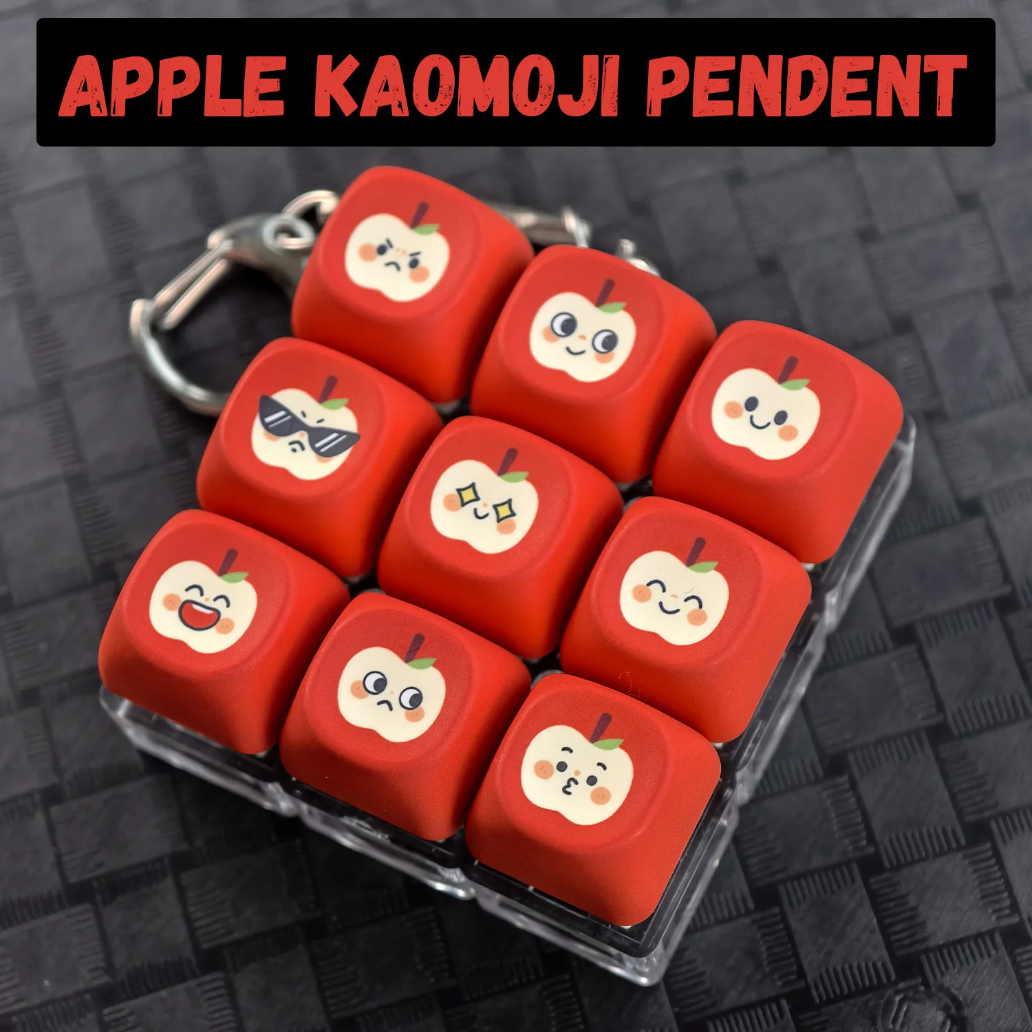 MAIMOOO Apple Shaft Tester 9-Key Decompression Between Toys Small Pendant Sound Green Switch Mini Keyboard
MAIMOOO Apple Shaft Tester 9-Key Decompression Between Toys Small Pendant Sound Green Switch Mini Keyboard