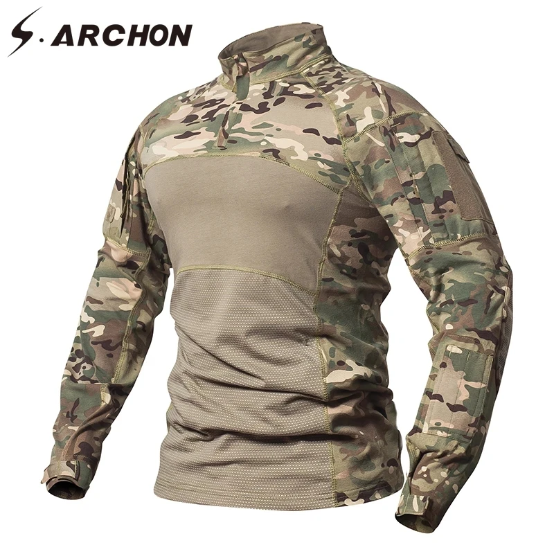 Outdoot Tactical Military Shirts Men Camouflage Combat T Shirt Army Force Battlefield Solider Casual Long Sleeve T Shirts Men
Outdoot Tactical Military Shirts Men Camouflage Combat T Shirt Army Force Battlefield Solider Casual Long Sleeve T Shirts Men