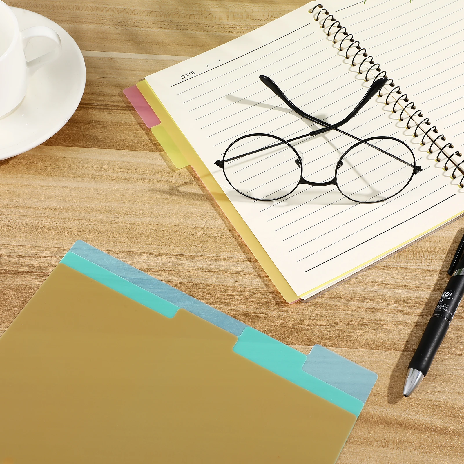 10 Pcs A5 6 Hole Plastic Partition Labels Clear Page PVC Binder Dividers Notebook Index Card Tab Dividers for Study Work Home
10 Pcs A5 6 Hole Plastic Partition Labels Clear Page PVC Binder Dividers Notebook Index Card Tab Dividers for Study Work Home