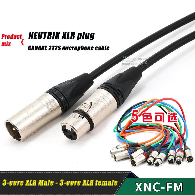 L-2T2S XLR Cable Microphone Audio XLR Extension Cable for Audio Mixer Amplifiers Balanced Analog Audio Neutrik 3Pin XLR Cord
L-2T2S XLR Cable Microphone Audio XLR Extension Cable for Audio Mixer Amplifiers Balanced Analog Audio Neutrik 3Pin XLR Cord