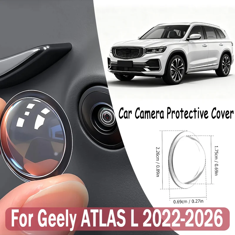 360 Reverse Cam Cover For Geely ATLAS L 2022-2026 Anti-Scratch HD PC Lens Protector, Waterproof Easy Install Car Accessories
360 Reverse Cam Cover For Geely ATLAS L 2022-2026 Anti-Scratch HD PC Lens Protector, Waterproof Easy Install Car Accessories