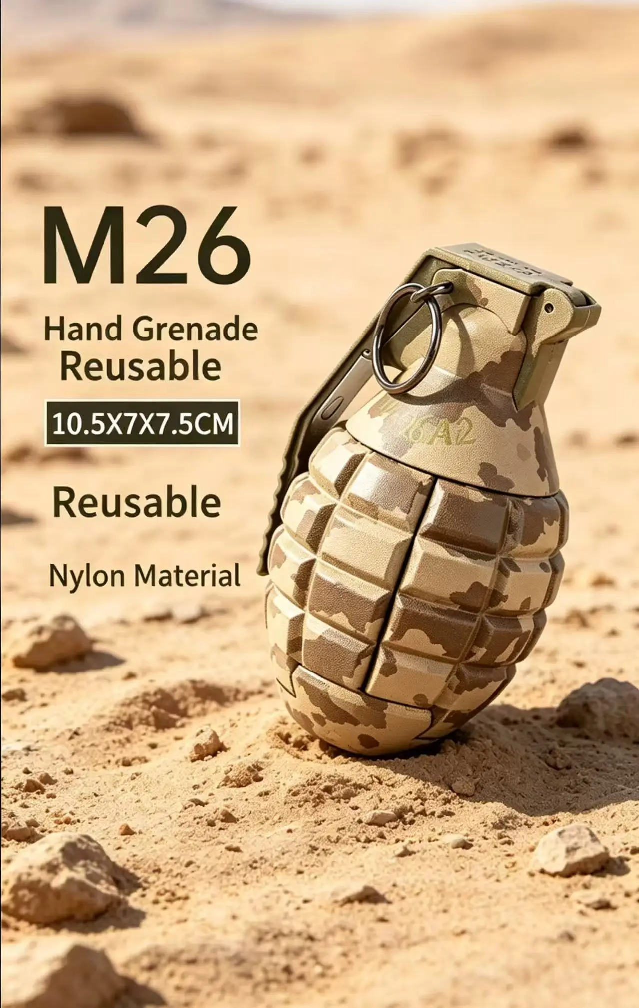 AQTactical Smoke Grenade Model M67 Burst Mine Water Grenade Bouncing Smoke Grenade and Other 10 Different Airsoft Grenade Models
AQTactical Smoke Grenade Model M67 Burst Mine Water Grenade Bouncing Smoke Grenade and Other 10 Different Airsoft Grenade Models
