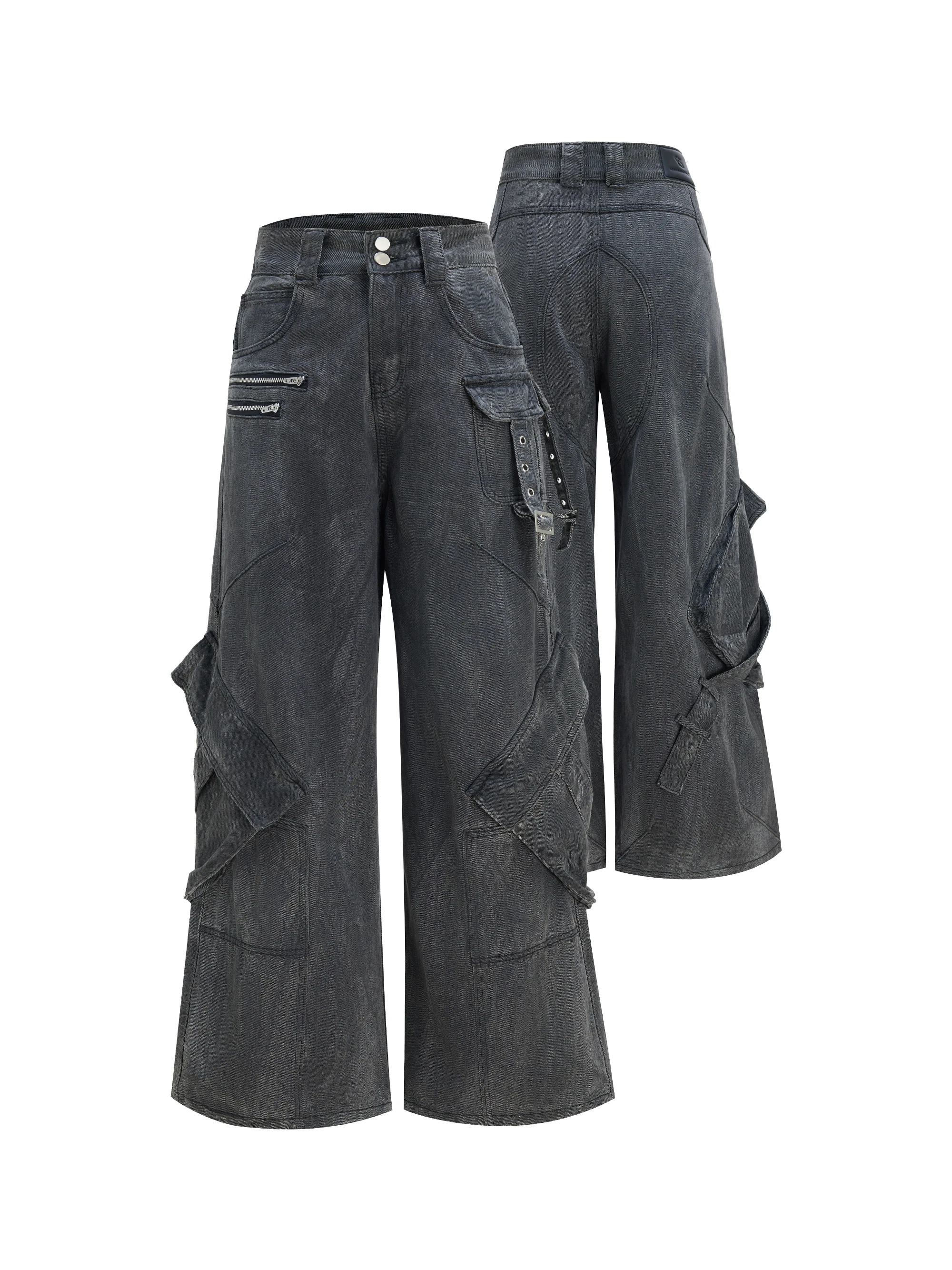 ArguE CulturE Vintage Heavy Duty Workwear Jeans Large Pockets Loose Fit Cotton Denim Retro Style Zipper Closure Straight Leg
ArguE CulturE Vintage Heavy Duty Workwear Jeans Large Pockets Loose Fit Cotton Denim Retro Style Zipper Closure Straight Leg