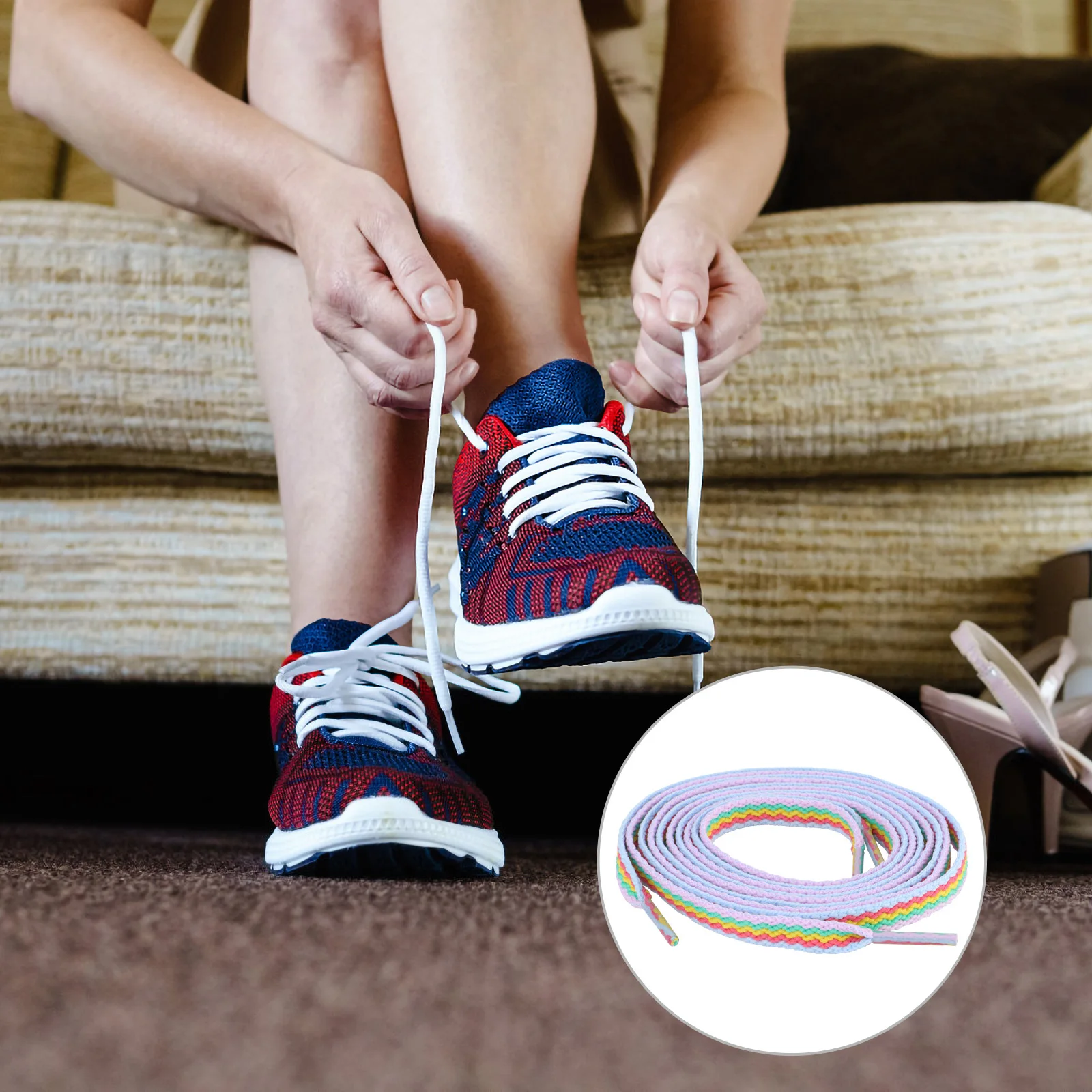 Радужные шнурки, плоские полиэстеровые шнурки для кроссовок, яркие цвета, повседневные полосатые шнурки для обуви, 3D прочные, прочные
Радужные шнурки, плоские полиэстеровые шнурки для кроссовок, яркие цвета, повседневные полосатые шнурки для обуви, 3D прочные, прочные