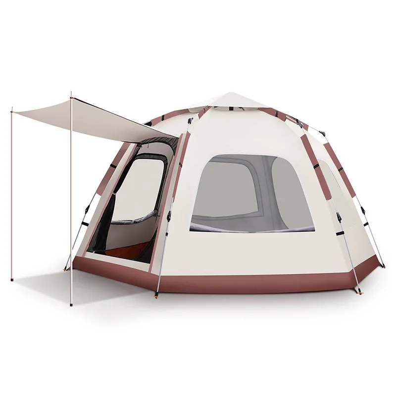 Hot-selling Camping Family Tent Outdoor Thickened Rainproof Two-bedroom One-hall Tent Portable Double-layer Camping Tent
Hot-selling Camping Family Tent Outdoor Thickened Rainproof Two-bedroom One-hall Tent Portable Double-layer Camping Tent