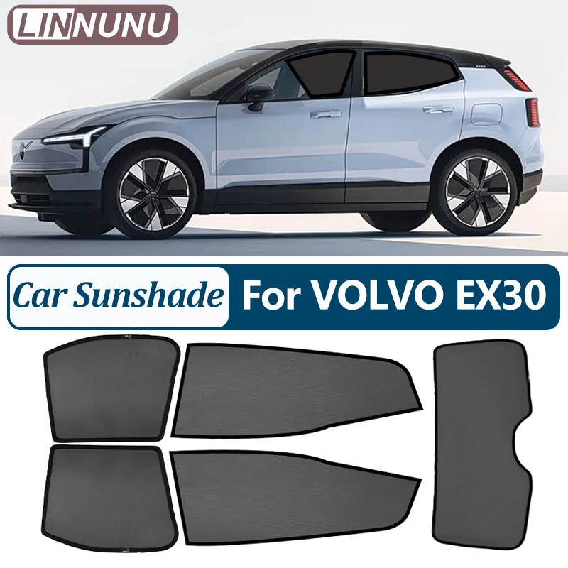 Magnetic Car sunshade For VOLVO EX30 Electric 2024-2026 Curtain Window Mesh Sun Shade UV Protection Privacy Blocking accessories
Magnetic Car sunshade For VOLVO EX30 Electric 2024-2026 Curtain Window Mesh Sun Shade UV Protection Privacy Blocking accessories