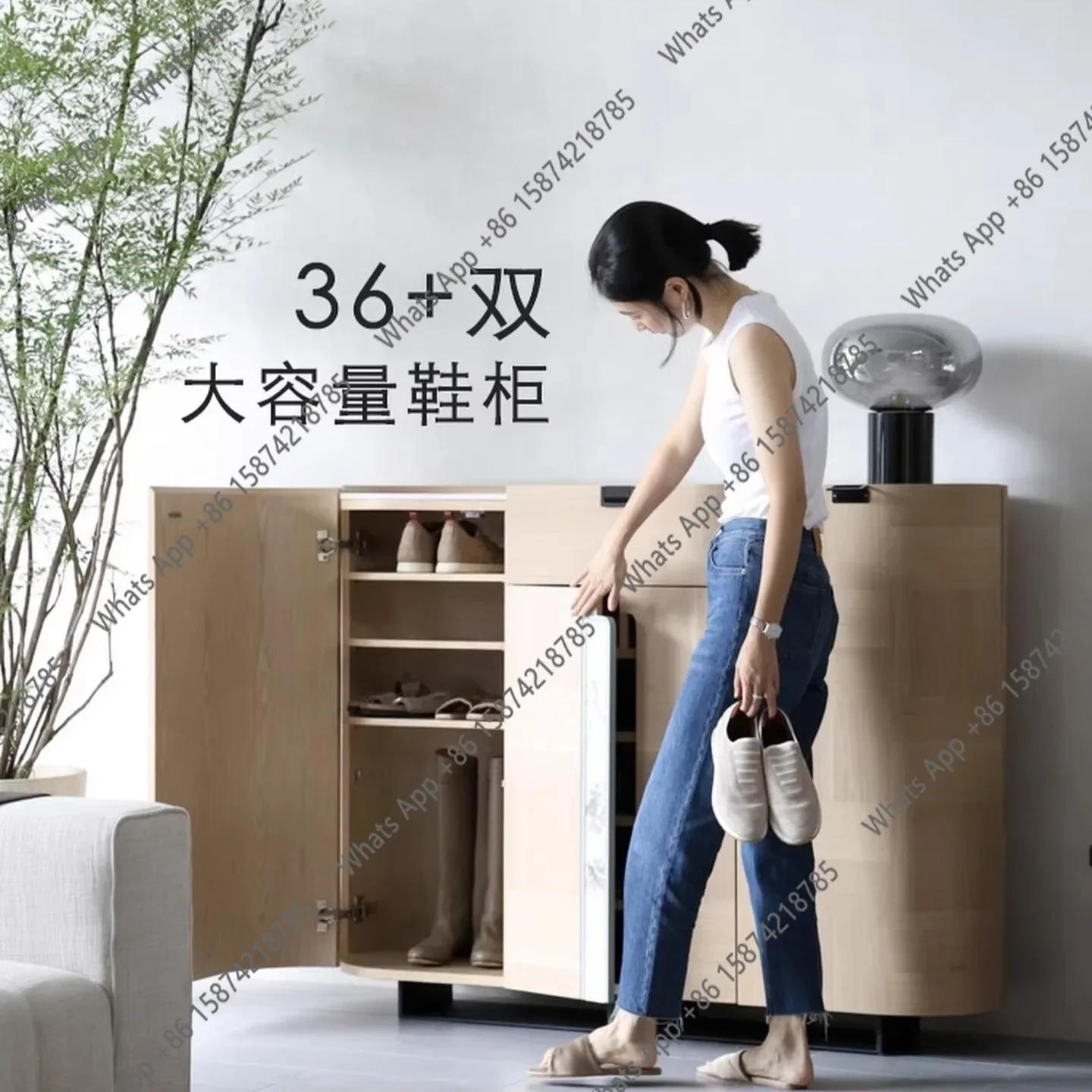 Шкаф для обуви N68 большой вместимости, из массива дерева, передвижной, с ламинированным покрытием, с мраморным узором, многофункциональный, для прихожей/столовой/придверной зоны
Шкаф для обуви N68 большой вместимости, из массива дерева, передвижной, с ламинированным покрытием, с мраморным узором, многофункциональный, для прихожей/столовой/придверной зоны