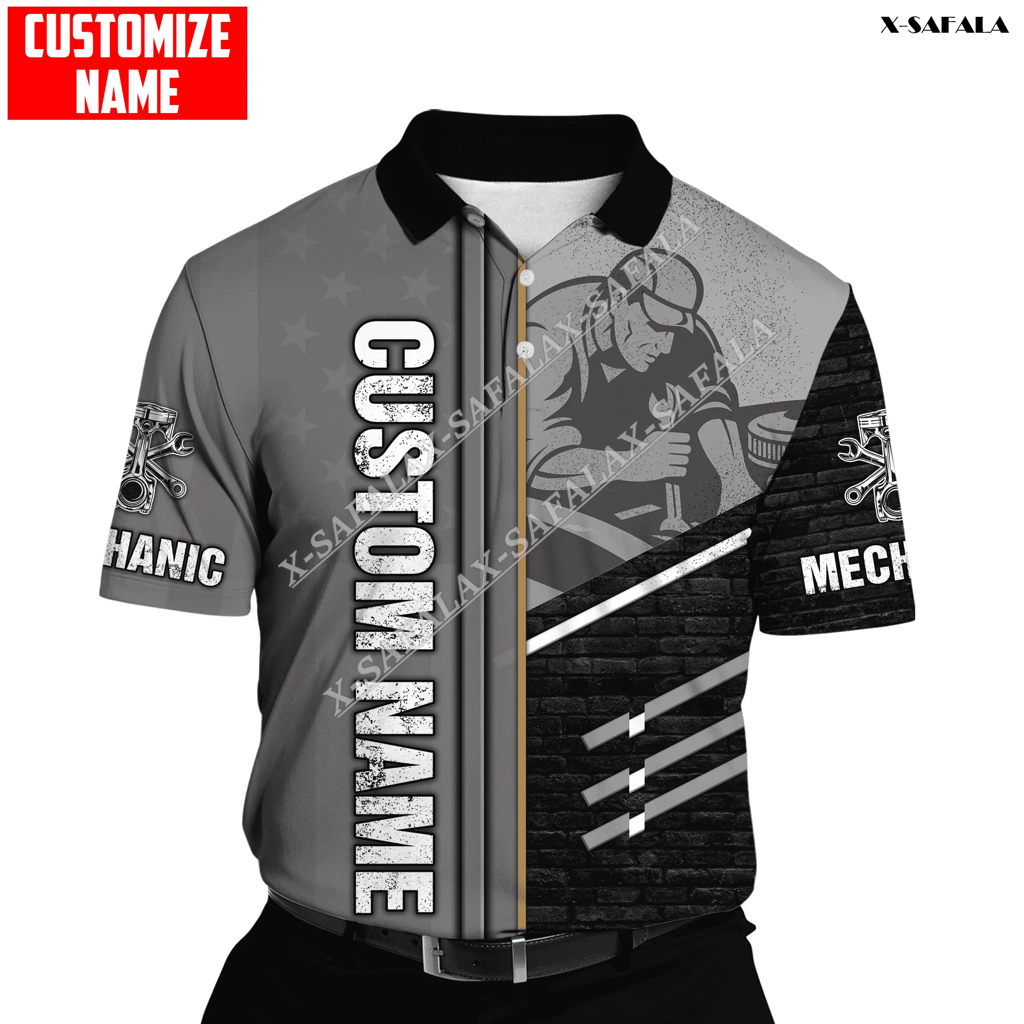 Power Tools Mechanic 3D Full Print Men Polo Shirt Collar Short Sleeve Street Wear Casual Tee Top Business Party Sporty
Power Tools Mechanic 3D Full Print Men Polo Shirt Collar Short Sleeve Street Wear Casual Tee Top Business Party Sporty
