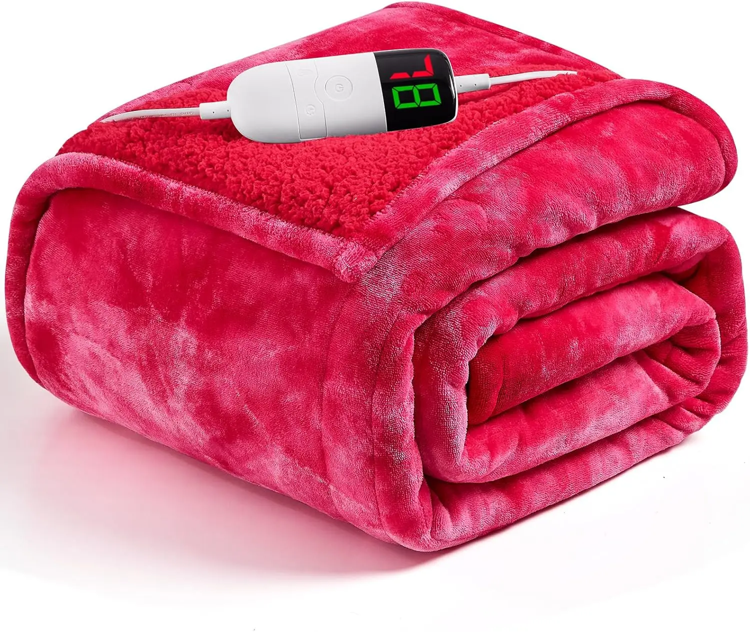 Электрическое одеяло с подогревом, одеяло из шерпа из искусственного меха для дивана-кровати, теплые зимние подарки с таймером и 10 уровнями, красный
Электрическое одеяло с подогревом, одеяло из шерпа из искусственного меха для дивана-кровати, теплые зимние подарки с таймером и 10 уровнями, красный