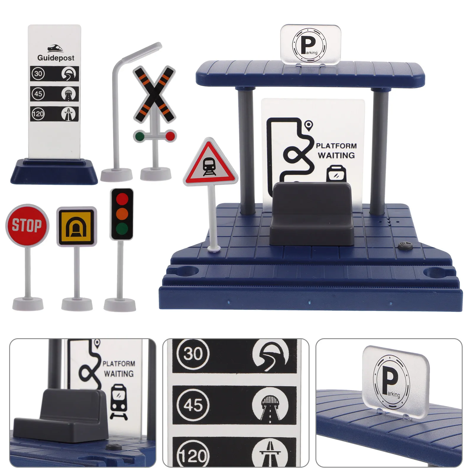 1Set Railway Road Block Sturdy ABS Material Educational Train Barricade for Outdoor Indoor Playground Garden Fun Accessories
1Set Railway Road Block Sturdy ABS Material Educational Train Barricade for Outdoor Indoor Playground Garden Fun Accessories