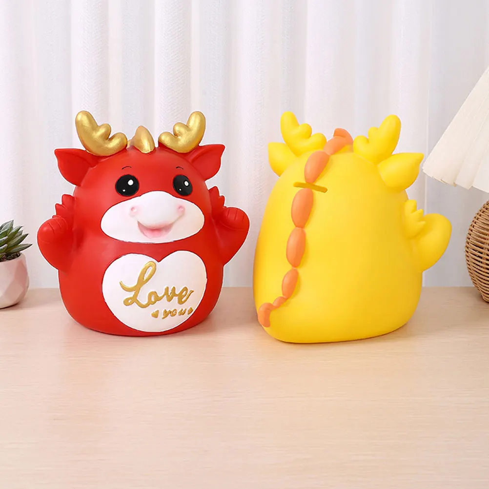 Coin Saving Jar Clear Money Cute Moneybank Gift for Cash New Year Dragon Decor Dinosaur Desktop Jars
Coin Saving Jar Clear Money Cute Moneybank Gift for Cash New Year Dragon Decor Dinosaur Desktop Jars
