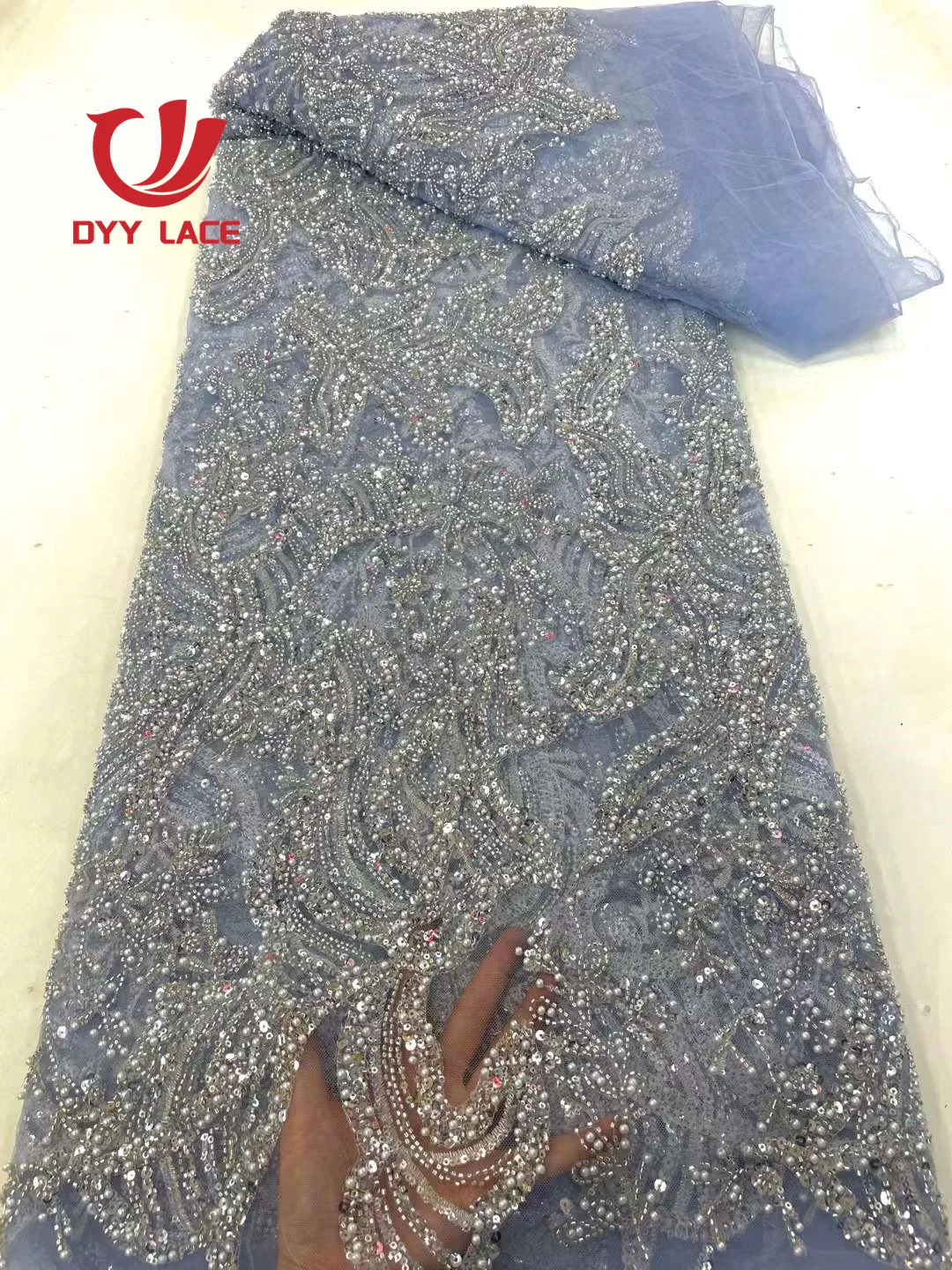 Luxurious African Groom Sequins Lace Fabric High Quality 2023 Heavy Beads Embroidery French Tulle Lace Nigerian Wedding Dress
Luxurious African Groom Sequins Lace Fabric High Quality 2023 Heavy Beads Embroidery French Tulle Lace Nigerian Wedding Dress