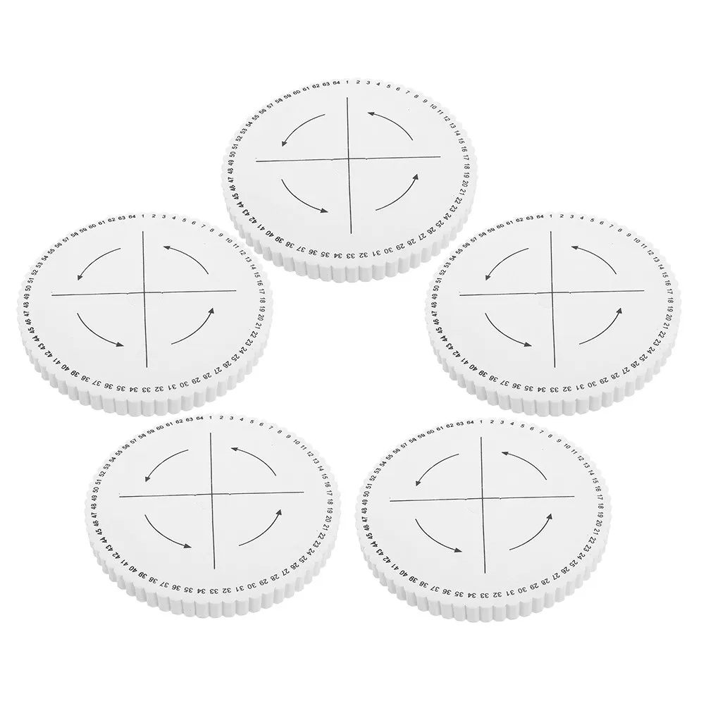 5Pcs Braiding Disk Round Kumihimo Thickened Weaving Board DIY Bracelet Making Tool Jewelry Round Bracelet Braiding Plate
5Pcs Braiding Disk Round Kumihimo Thickened Weaving Board DIY Bracelet Making Tool Jewelry Round Bracelet Braiding Plate