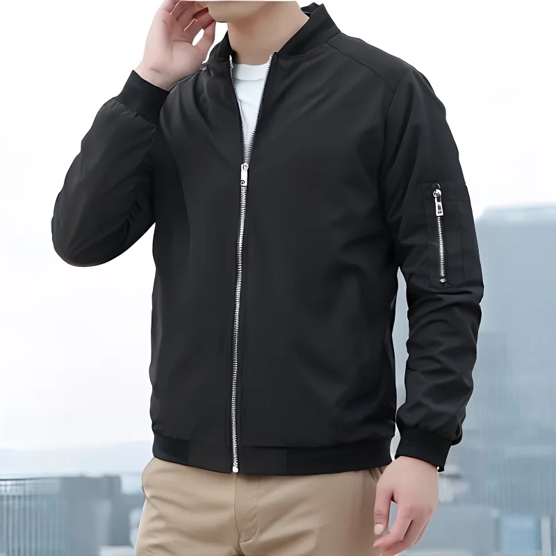 Бейсбольная куртка COMXZ для мужчин, новинка 2025, модная классическая удобная дышащая куртка с воротником-стойкой, уличная повседневная свободная куртка
Бейсбольная куртка COMXZ для мужчин, новинка 2025, модная классическая удобная дышащая куртка с воротником-стойкой, уличная повседневная свободная куртка