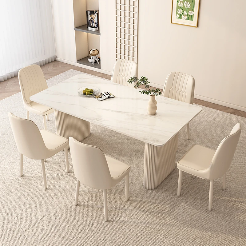 Light luxury rock slab dining table modern simple oval cream style household small apartment Internet celebrity French dining ta
Light luxury rock slab dining table modern simple oval cream style household small apartment Internet celebrity French dining ta