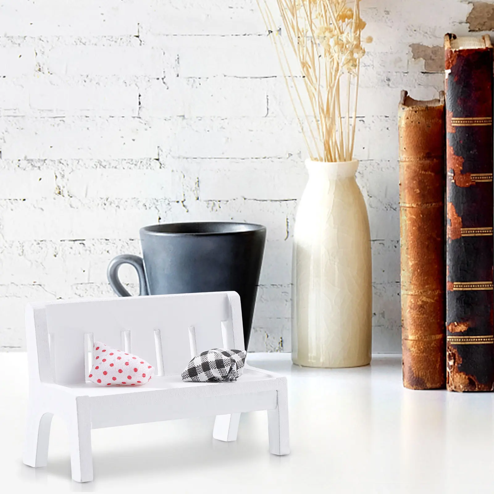 3Pcs Wooden White Miniature Double Bench Elegant Hollow Design Garden Porch Chair Mini Home Decor Photo Booth Props
3Pcs Wooden White Miniature Double Bench Elegant Hollow Design Garden Porch Chair Mini Home Decor Photo Booth Props