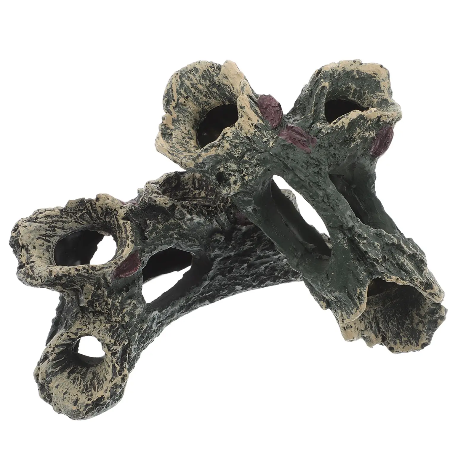 2Pcs Resin Sunken Wood Fish Tank Decorations Aquarium Hides for Fish Cave Shrimp Accessories Hollow Tree Trunk Decor Drift
2Pcs Resin Sunken Wood Fish Tank Decorations Aquarium Hides for Fish Cave Shrimp Accessories Hollow Tree Trunk Decor Drift
