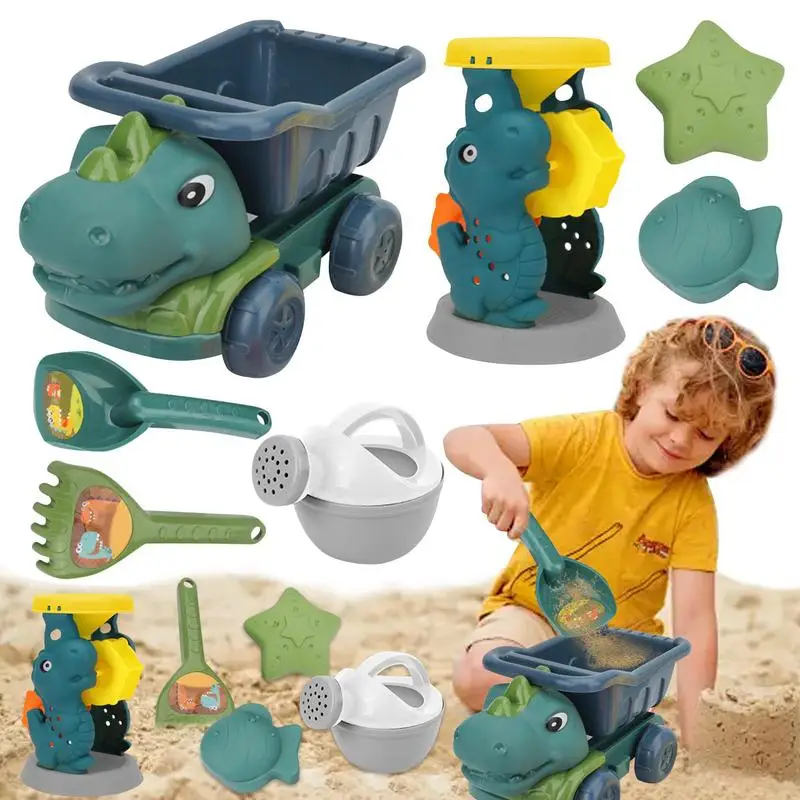 Children Sand Beach Toys Simulation Dinosaur Dump Truck Set Sand Castle Tools Animal Sand Molds Smooth Portable Sandbox Toys
Children Sand Beach Toys Simulation Dinosaur Dump Truck Set Sand Castle Tools Animal Sand Molds Smooth Portable Sandbox Toys