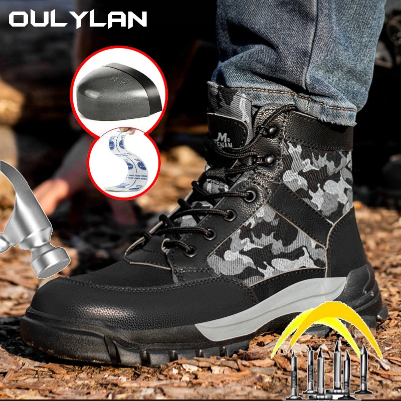 Outdoor Work Shoes Soft Comfortable Work Shoes Men Anti-smashing Anti-piercing Anti-scalding Steel Toe Safety Shoes
Outdoor Work Shoes Soft Comfortable Work Shoes Men Anti-smashing Anti-piercing Anti-scalding Steel Toe Safety Shoes