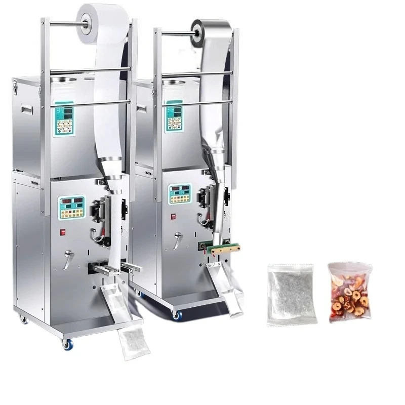 Automatic quantitative spiral weighing, blanking, three-sided sealing, packaging machine counting particles, tea nuts,
Automatic quantitative spiral weighing, blanking, three-sided sealing, packaging machine counting particles, tea nuts,