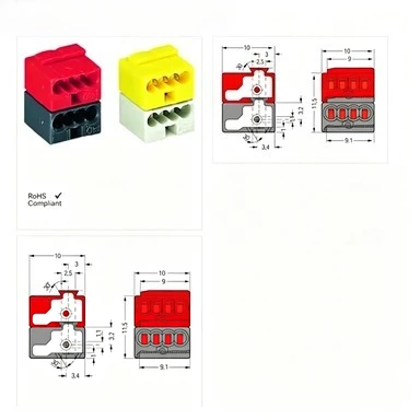 10pcs High Qualit 100% New And Original 243-211 For KNX/EIB bus wiring terminal
10pcs High Qualit 100% New And Original 243-211 For KNX/EIB bus wiring terminal