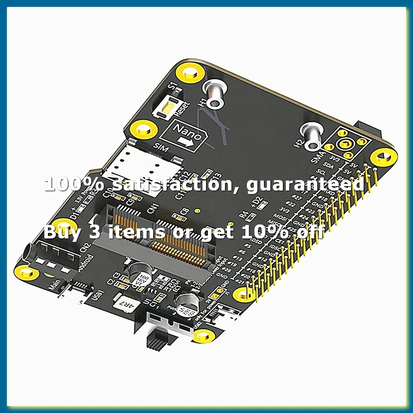 For 3G/4G/LTE HAT Mini PCIe Expansion Module 40GPIO /Rock64 / Tinker /Latte Panda-DT30
For 3G/4G/LTE HAT Mini PCIe Expansion Module 40GPIO /Rock64 / Tinker /Latte Panda-DT30