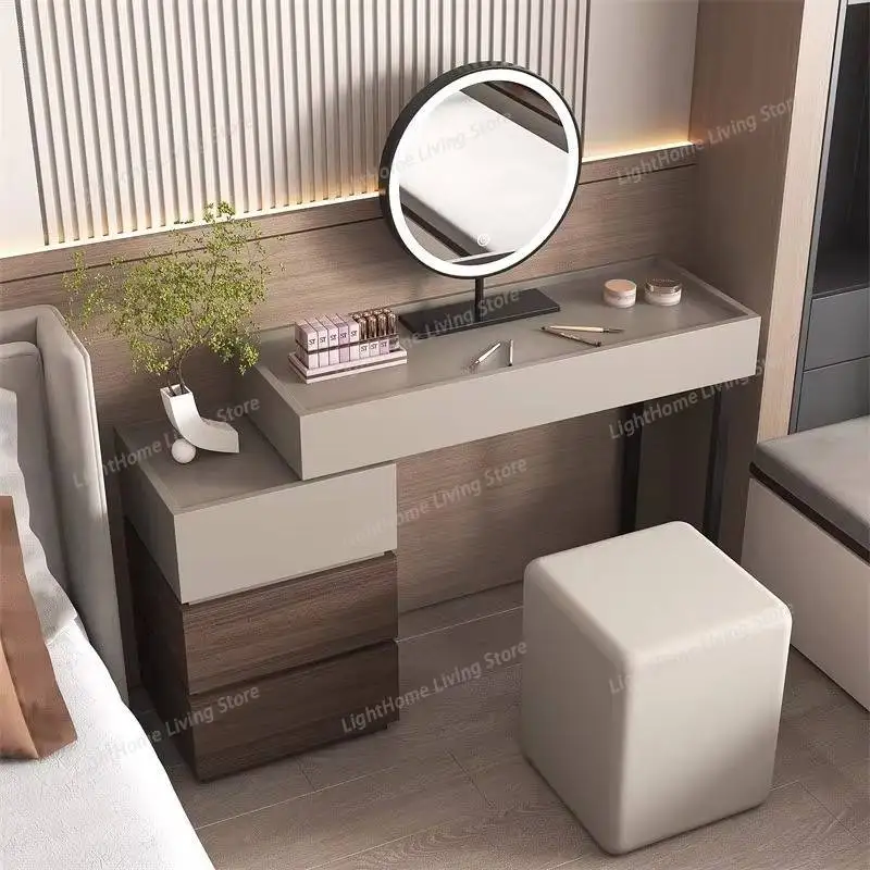 Square Big Stool Vanity Table Storage European Modern Salon Makeup Cabinet Bedroom Drawers Beauty Penteadeira Feminina Furniture
Square Big Stool Vanity Table Storage European Modern Salon Makeup Cabinet Bedroom Drawers Beauty Penteadeira Feminina Furniture