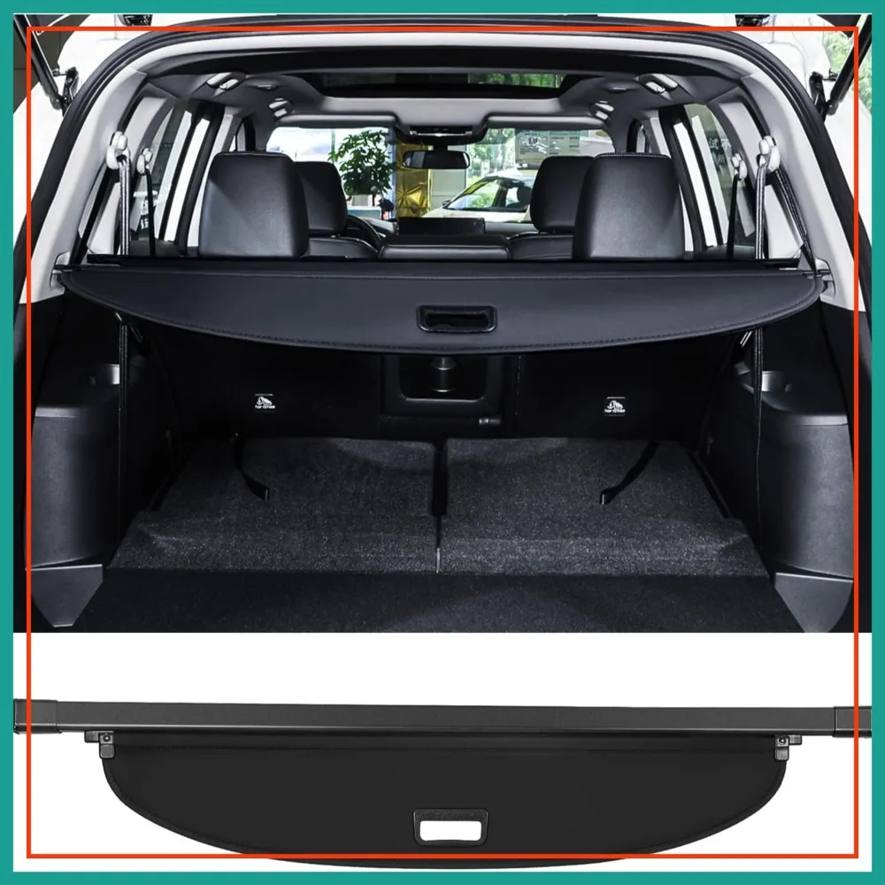 Retractable Trunk Cargo Cover for Nissan Rogue 2021-2025 Waterproof Black
Retractable Trunk Cargo Cover for Nissan Rogue 2021-2025 Waterproof Black