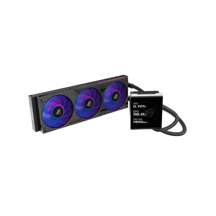 Bestselling ROG Strix LC IV 360 ARGB LCD with 5.08" LCD Support LGA 1700/1851 & AM4/AM5 AIO Liquid CPU Cooler
Bestselling ROG Strix LC IV 360 ARGB LCD with 5.08" LCD Support LGA 1700/1851 & AM4/AM5 AIO Liquid CPU Cooler