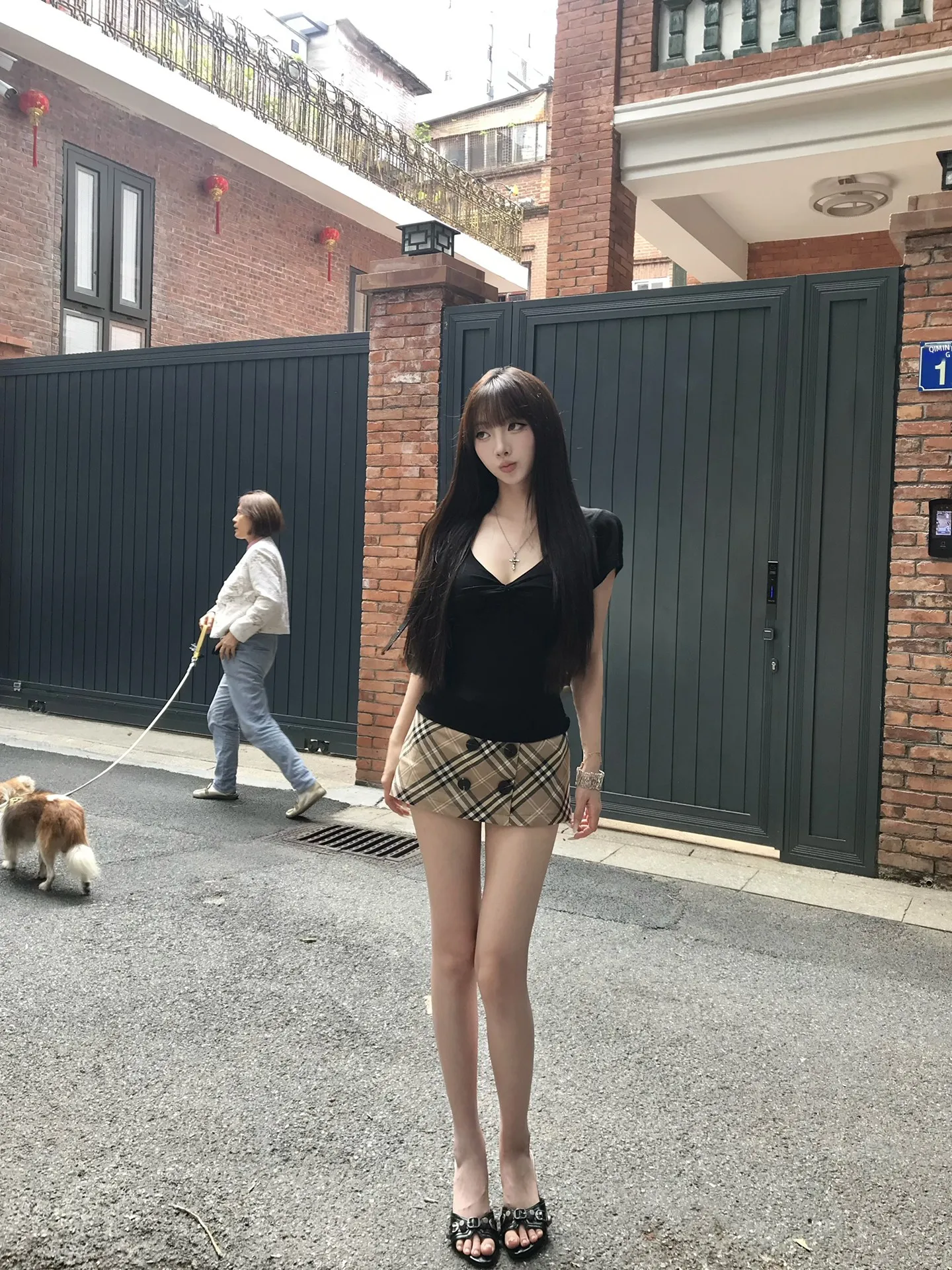 Hot Girl Plaid A-Line Skirt Women's Summer Slim Fit Short Skirt Half Body Skirt Belted mid Waist Other Material
Hot Girl Plaid A-Line Skirt Women's Summer Slim Fit Short Skirt Half Body Skirt Belted mid Waist Other Material