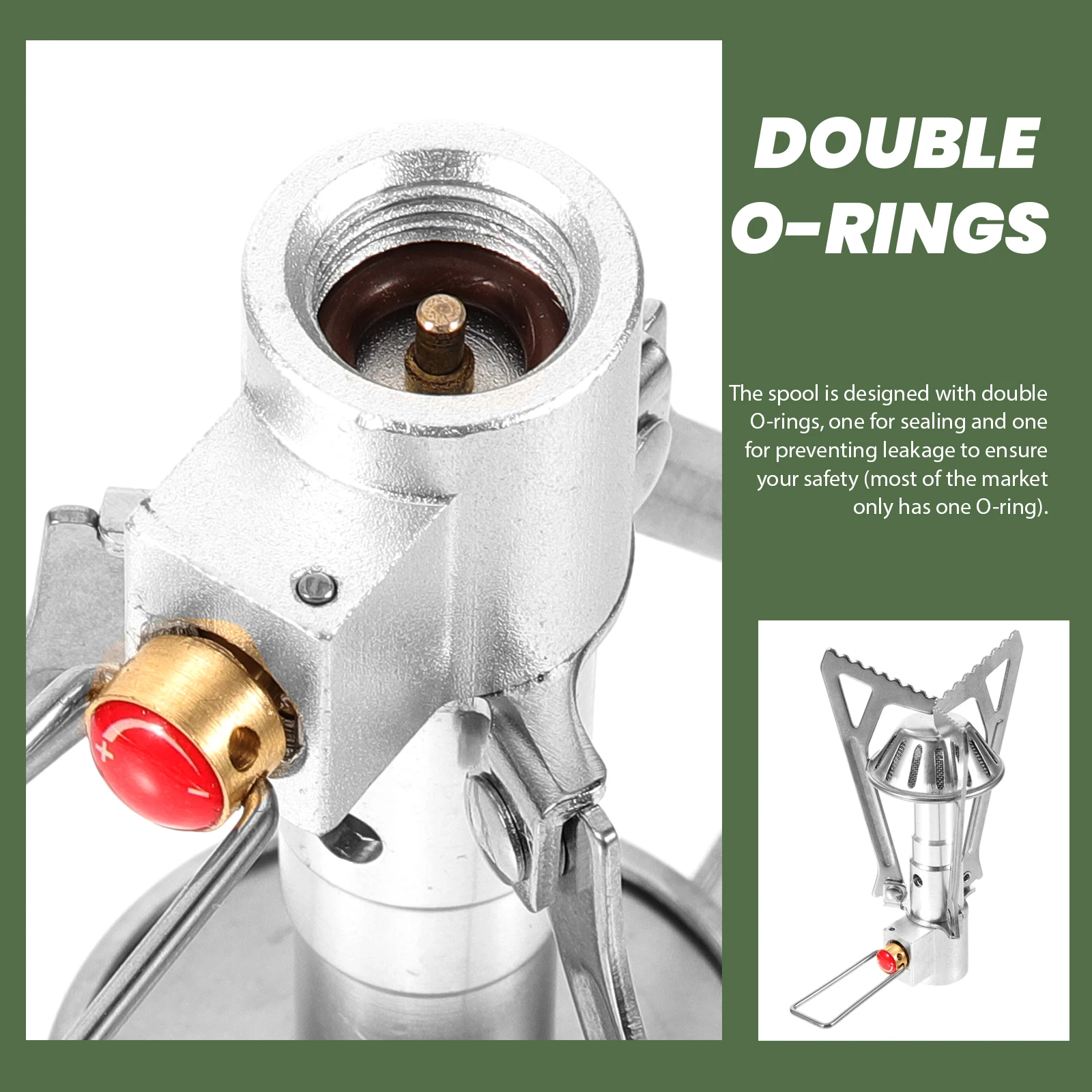 1Pc Safety Leak-proof Outdoor Stove Head Portable Mini Stainless Steel Picnic Stove Camping Gas Stove
1Pc Safety Leak-proof Outdoor Stove Head Portable Mini Stainless Steel Picnic Stove Camping Gas Stove